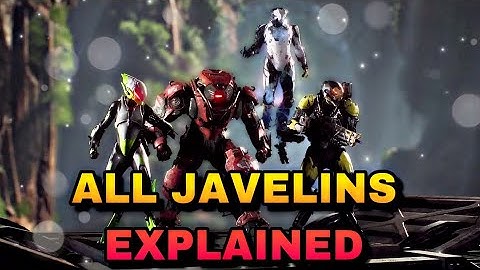 ANTHEM WHAT JAVELIN SHOULD YOU PICK?