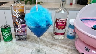 The Real Cotton Candy Martini