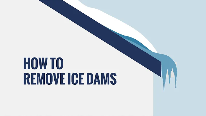 Remove ice dams