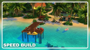 SMALL SULANI BEACH | The Sims 4 | Speed Build
