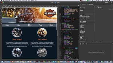 Responsive Web Design Media Queries tutorial with Dreamweaver CC 2018 Part three