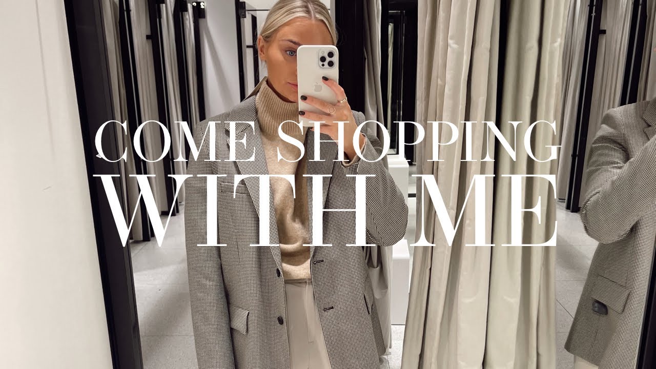 COME SHOPPING WITH ME TO ZARA FOR JEANS AND LEGGINGS 