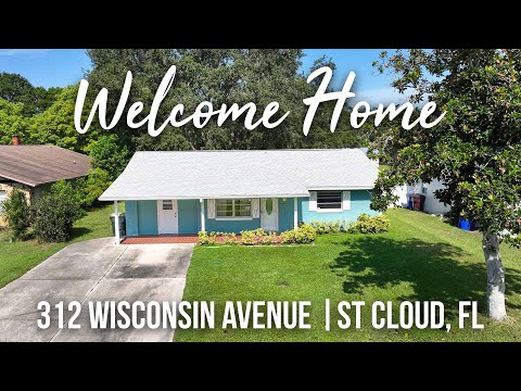 312 Wisconsin Avenue, Saint Cloud, FL home video tour