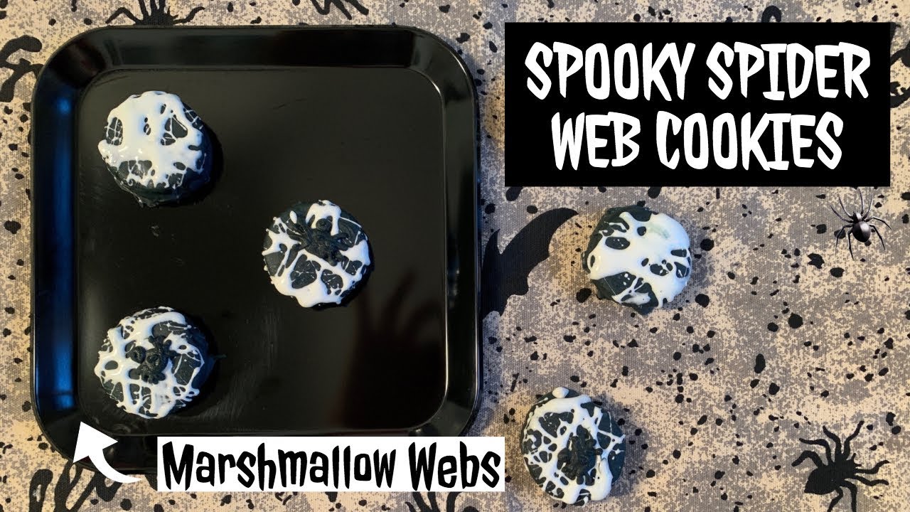 Spooky Addams Family Cookies Marshmallow Spider s YouTube