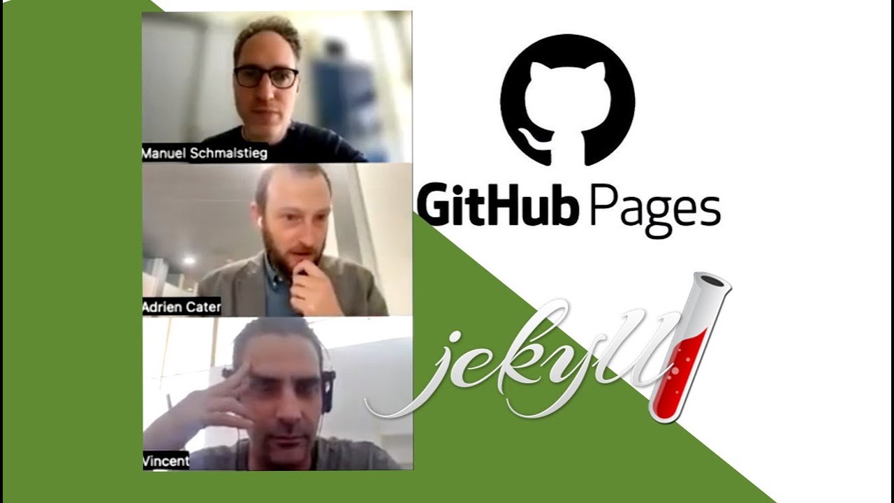 DebugTV S01E05 : Créer un site avec Github Pages et Jekyll