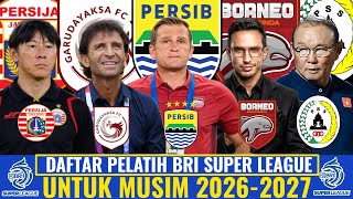 Complete Here Is The List Of Coaches Leading Clubs In The 20262027 Bri Super League
