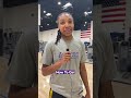 LA Sparks Basketball | Training Camp Question x Comfort TV Show