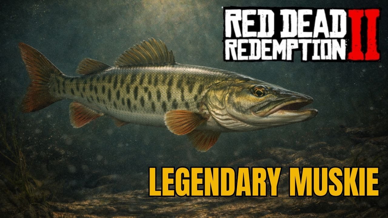 Red Dead Redemption 2 – How to Catch the Legendary Muskie