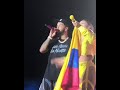 Karol G cantando ocean acapella en el concierto de Ecuador ..💗