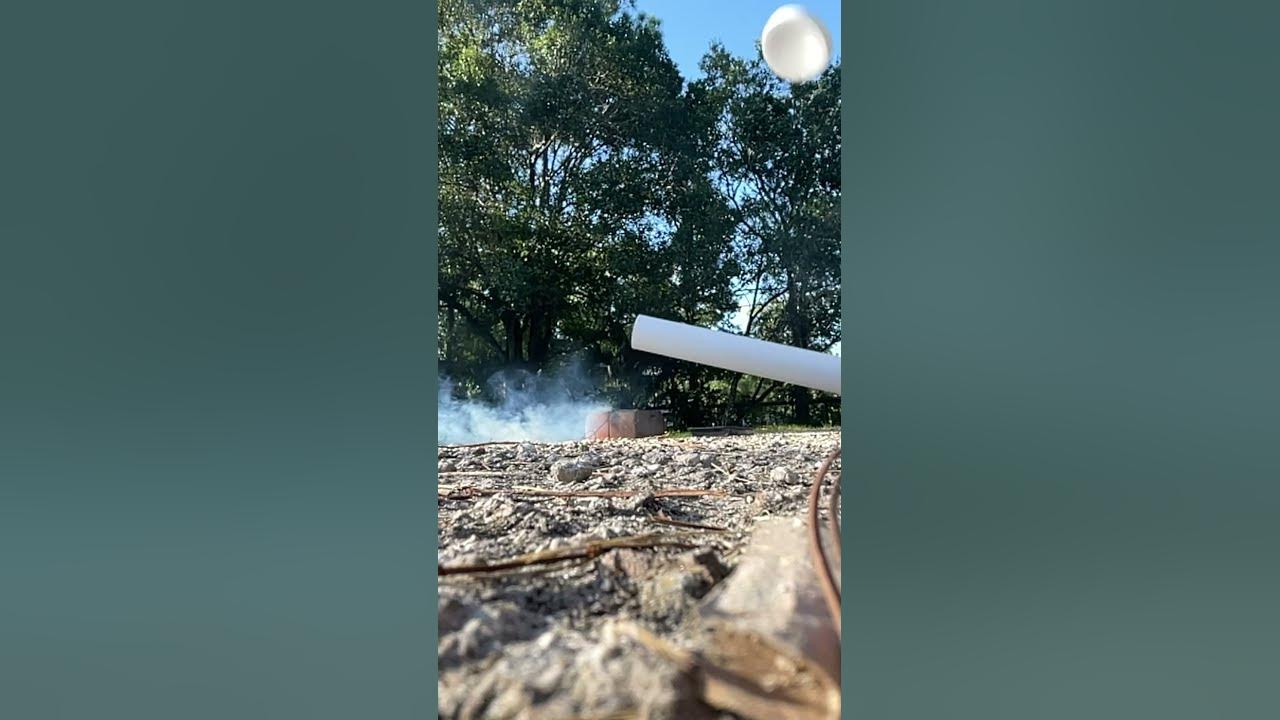 Makeshift rocket ejection charge YouTube