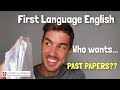 iGCSE First Language English - Most recent past papers collection!