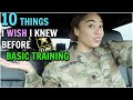 10 THINGS I WISH I KNEW BEFORE GOING TO ARMY BASIC TRAINING | ItsEssi