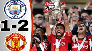 🔴Man City vs Man united~hasil final fa cup Tadi malam Sabtu 25 mei 2024