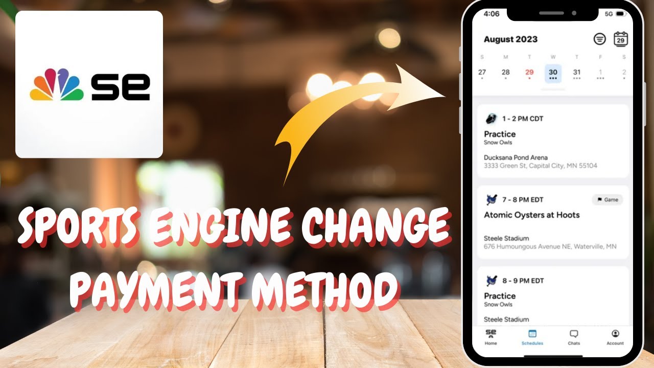How to Update Credit Card or Billing Info on SportsEngine - Here's How ...