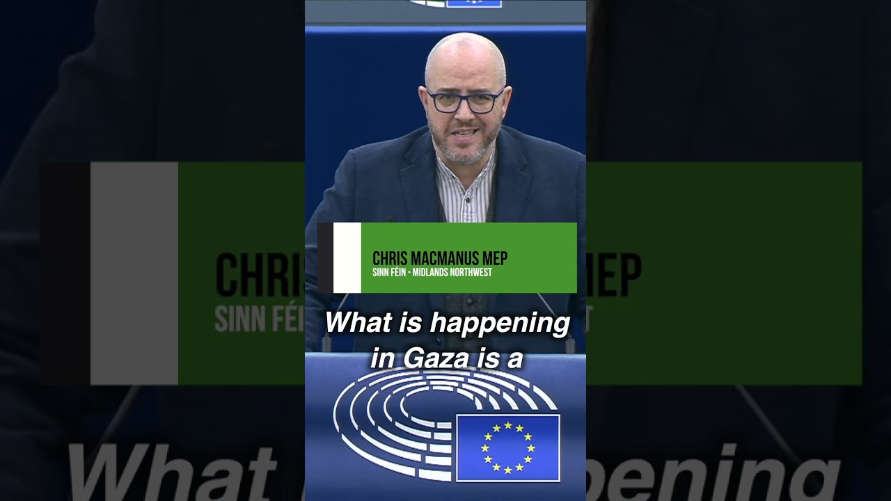 Future generations will ask us what we did when this genocide unfolded –MacManus issues plea to MEPs