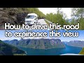 How to drive to stegastein  travel advice  scenic roads