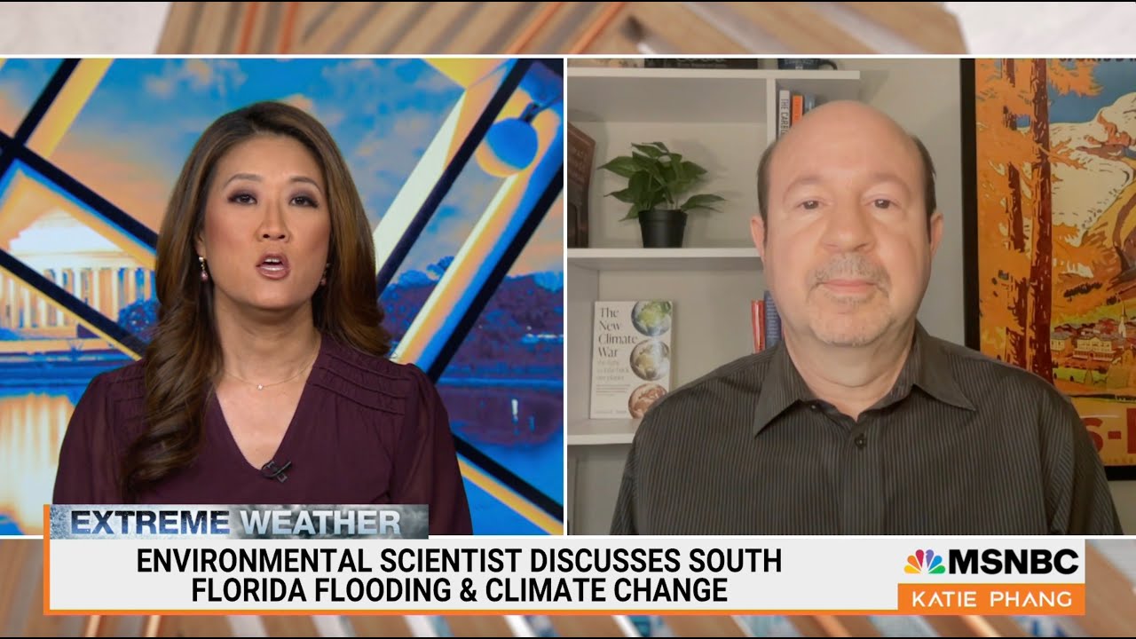 Dr. Michael Mann on MSNBC Katie Phang Show Discussing Florida Floods & Climate Change (Apr 16