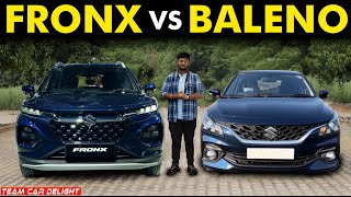 FRONX vs BALENO - Detailed Comparison | Best Car between Rs 7 to Rs 10 lakhs to choose