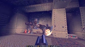 Quake - Corruption Catharsis: Part 1 - Try To Act Normal - Transitional Base - All Secrets