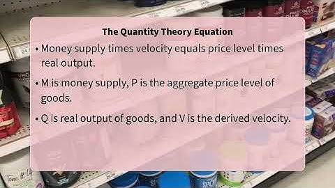 How Is Velocity of Money Measured Conceptually?