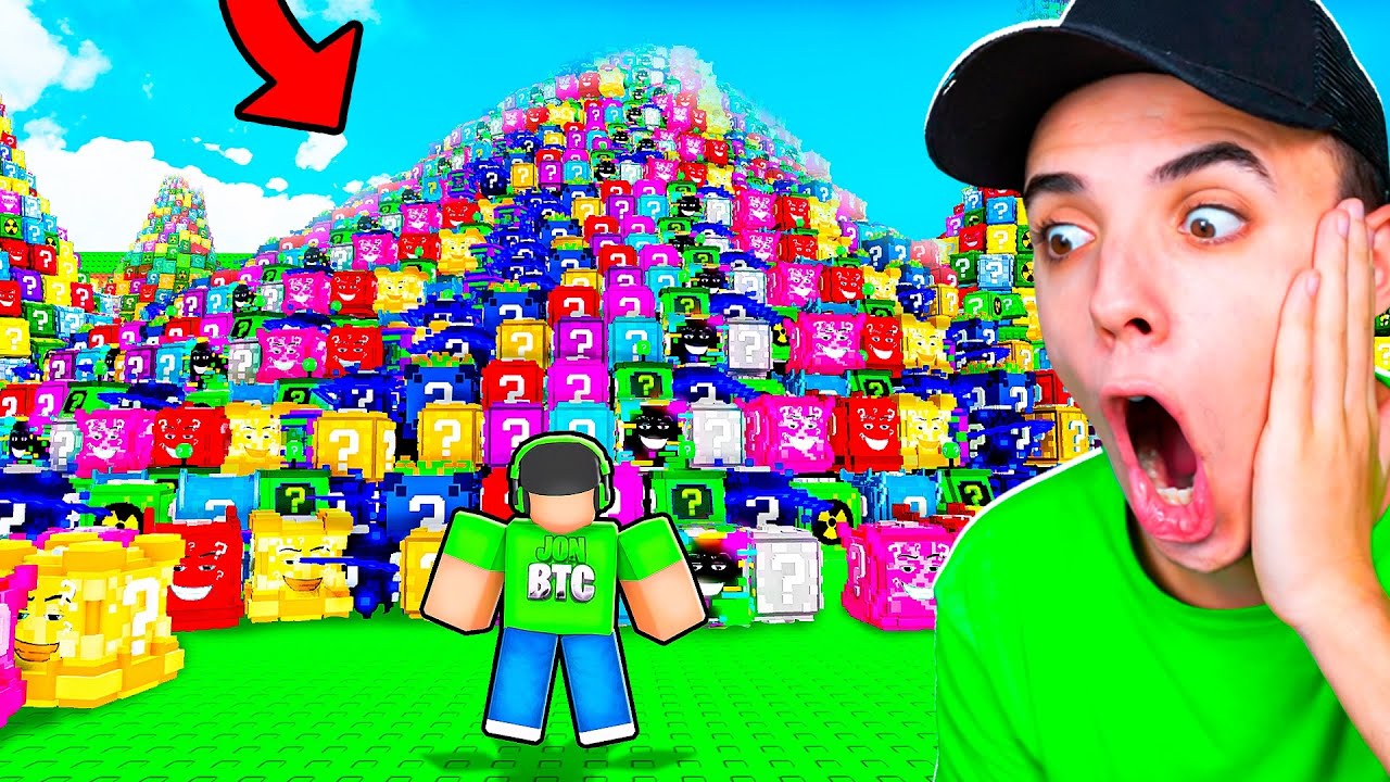 Abriendo TODOS los LUCKY BLOCKS de Tsunami Brainrots😱 ¿CUAL ES MEJOR?