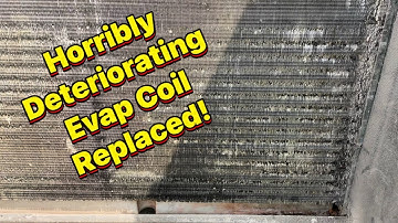 Evaporator Coil Replacement On Carrier RTU!