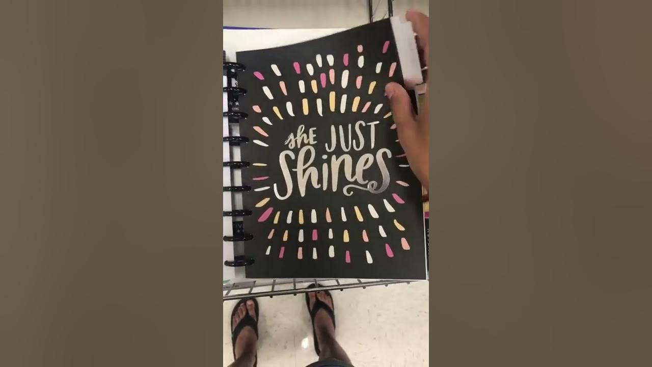 Target Happy Planner Selection New Metal Disc Colors YouTube