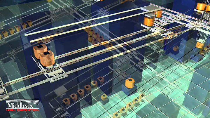 300mm Fab animation with cleanroom conveyors