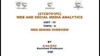 UNIT - 4_WEB MINING OVERVIEW