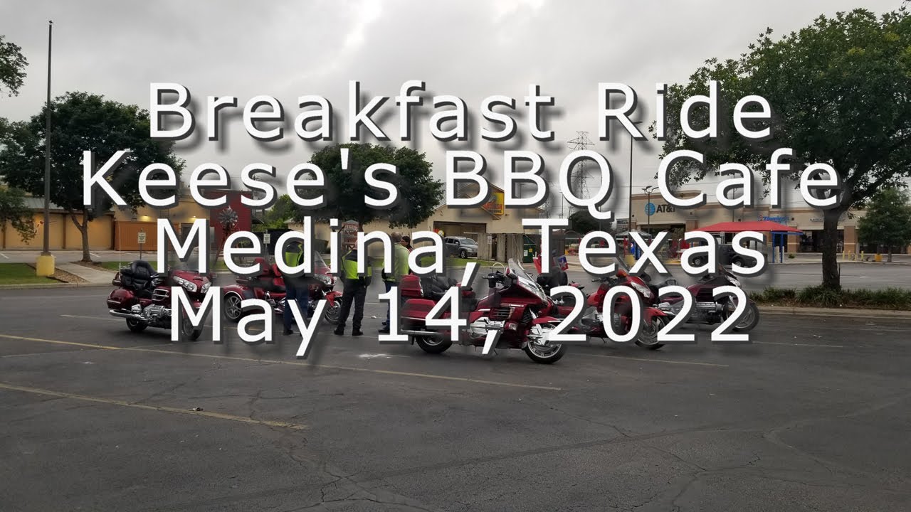 Alamo City Wings Breakfast Ride To Keese's BBQ & Cafe in Medina Texas