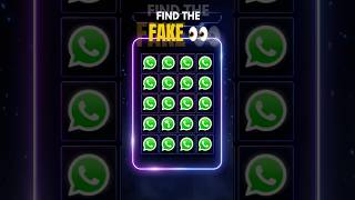 Find The Fake App Icon 👀 #shorts