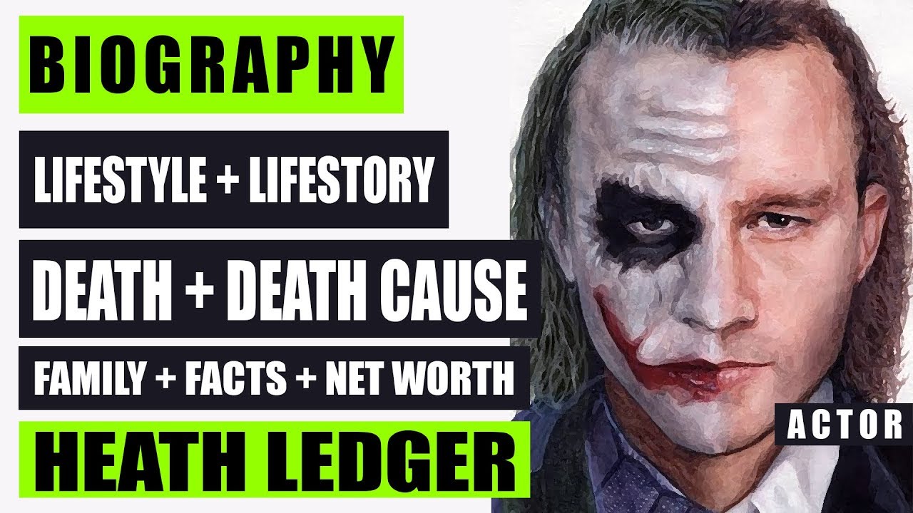 Heath Ledger Net Worth At Death