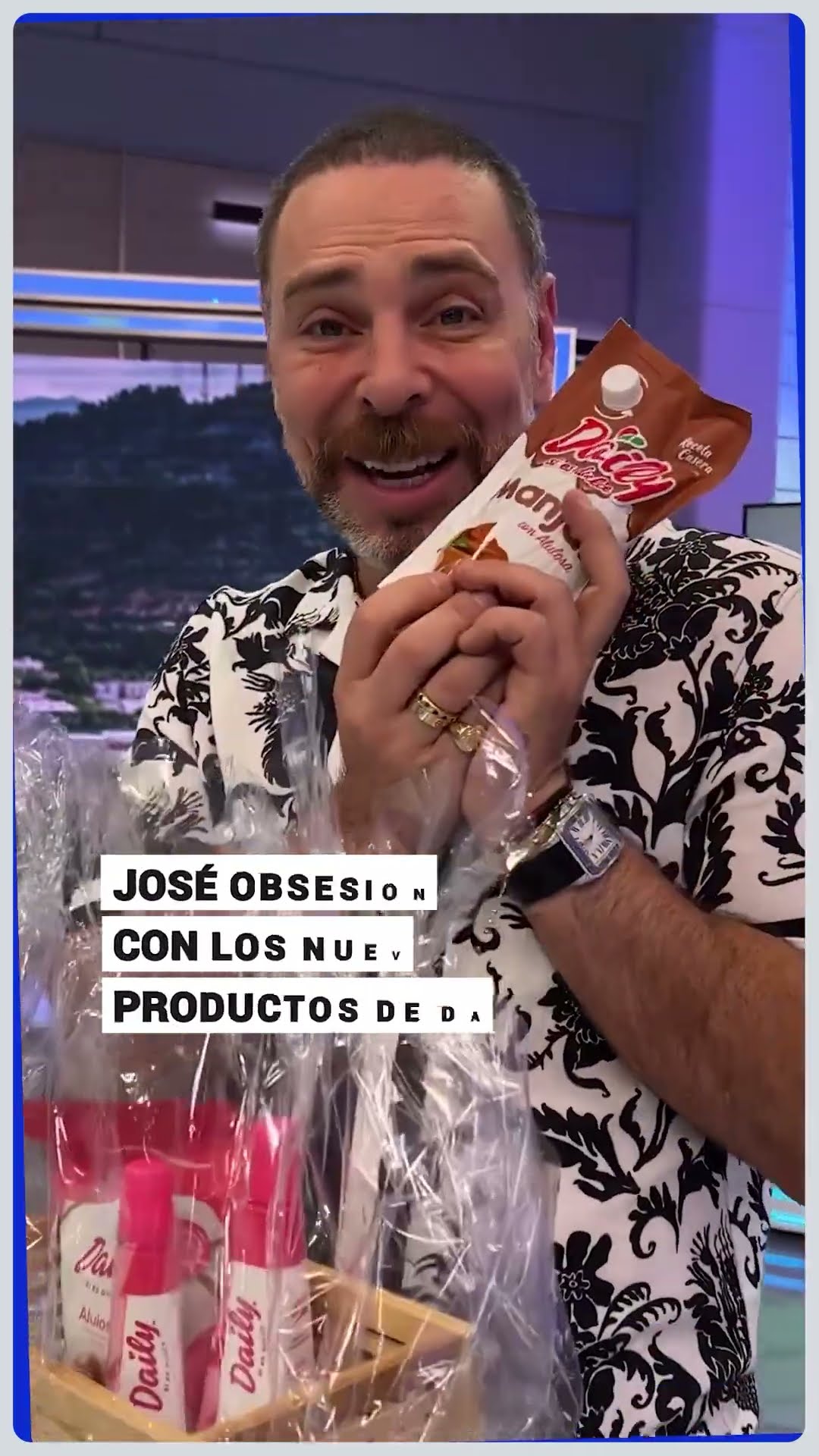 Daily tiene nuevos diseños en sus empaques: ¡y José Antonio Neme lo sabe!