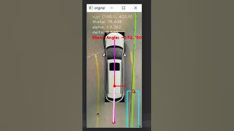 Autonomous vehicle Bakcing up Lane Keeping System