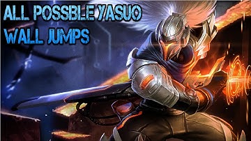 All Wall Jump Spots For Yasuo!