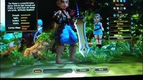 Dragon nest character creation