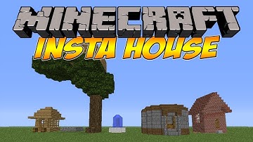 Minecraft Mod Showcase: Insta House Mod [1.6.4 Forge]