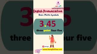 English Vocabulary | Basic Maths Sympols