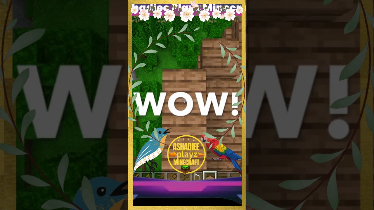 Minecraft Parrot Birds Signing 