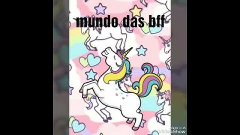 Nova intro do canal (mundo das bff)