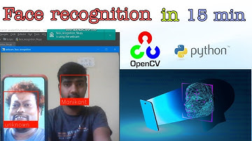 Ai Face Recognition in 15 minutes  using Opencv and  python(Kannada) | Opencv Tutorial
