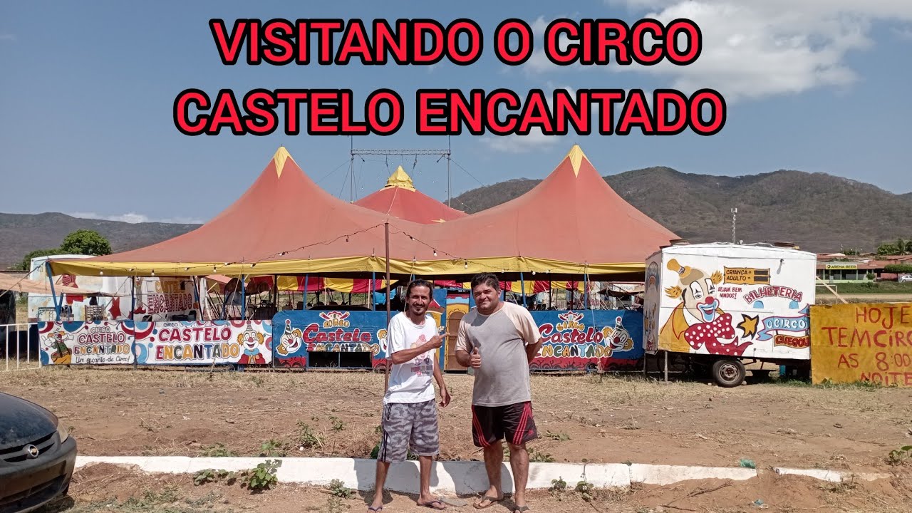 VISITANDO O CIRCO 🎪 CASTELO ENCANTADO