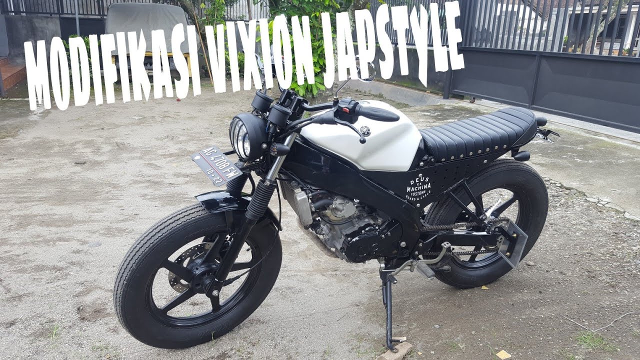 Modif Motor Vixion Custom Customotto