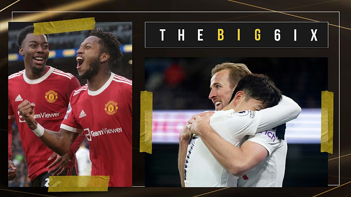 THE BIG 6IX ⚽️ | SPURS STUN MAN CITY AT THE ETIHAD ⚪️ | MAN UTD FIGHT BACK FOR WIN AT ELLAND ROAD 🔴