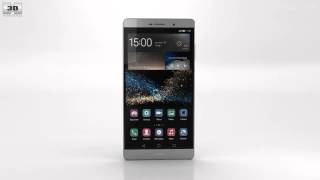 Huawei P8max Titanium Gray 3D model by 3DModels.org