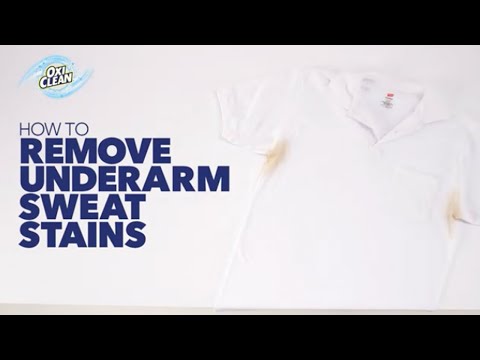 How to Remove Underarm Sweat Stains with OxiClean™