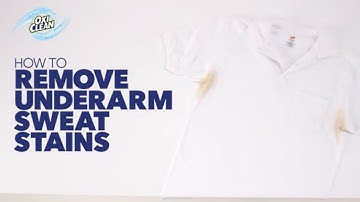 How to Remove Underarm Sweat Stains with OxiClean™