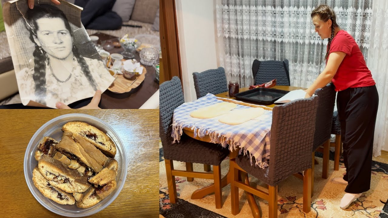 ДЕНЬ У ТЕЩИКА | 📸 СТАРЫЕ ВОСПОМИНАНИЯ, штрудель и домашняя еда
