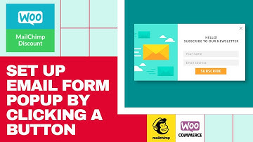 How to set up Popup by clicking a button with the WooCommerce MailChimp Newsletter Discount Plugin