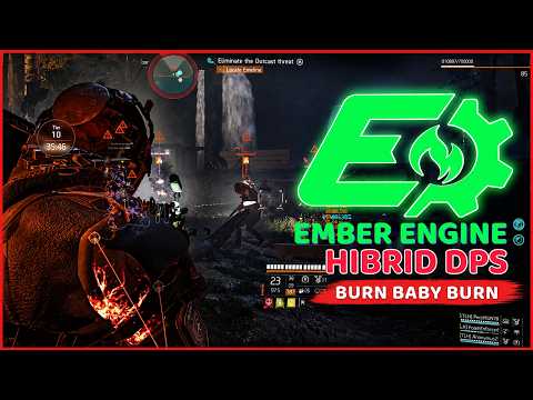 🔥 BURN BABY BURN! – EZ A SUPPORT DPS BUILD BRUTÁLIS! | EMBER ENGINE | The Division 2